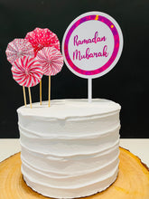 Load image into Gallery viewer, Ramadan Cake Topper | Ramadan Mubarak | Ramadan Decor | Ramadan Decoration | Muslim Cake Topper | Ramadan Cupcake Topper