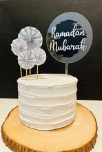 Load image into Gallery viewer, Ramadan Cake Topper | Ramadan Mubarak | Ramadan Decor | Ramadan Decoration | Muslim Cake Topper | Ramadan Cupcake Topper