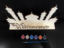 Load image into Gallery viewer, Paint Your Own Eid Decor! Eid Mubarak Wood Sign