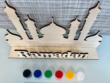 Load image into Gallery viewer, Wood Ramadan Sign | Ramadan Paint Your Own | Wooden Ramadan Sign
