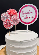 Load image into Gallery viewer, Ramadan Cake Topper | Ramadan Mubarak | Ramadan Decor | Ramadan Decoration | Muslim Cake Topper | Ramadan Cupcake Topper
